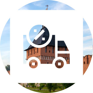 Снятие 25% наценки на негабарит из Тулы